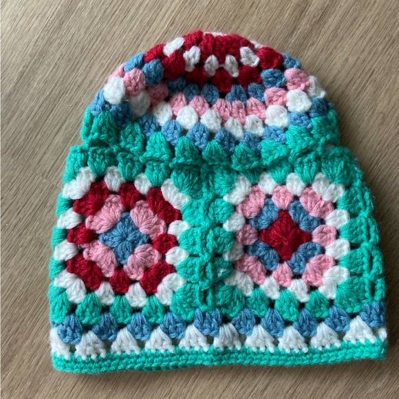 Urban Outfitters Accessories - Urban Outfitters Granny Square Beanie